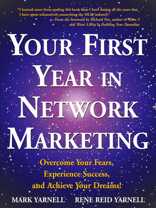 Title details for Your First Year in Network Marketing by Mark Yarnell - Available